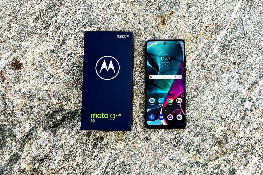 Motorola Moto G200 test