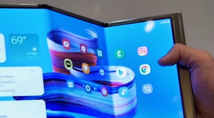 Samsung Display flexible 2021 showcase
