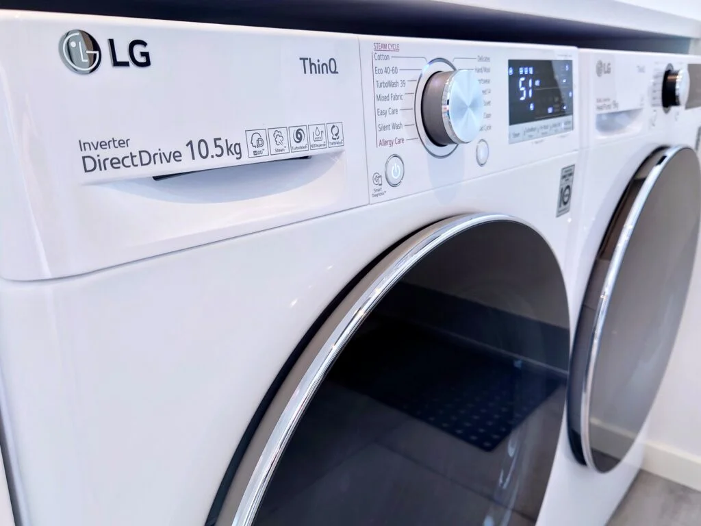 LG-vaskemaskine, 10.5 kg (FV96JNS2QA