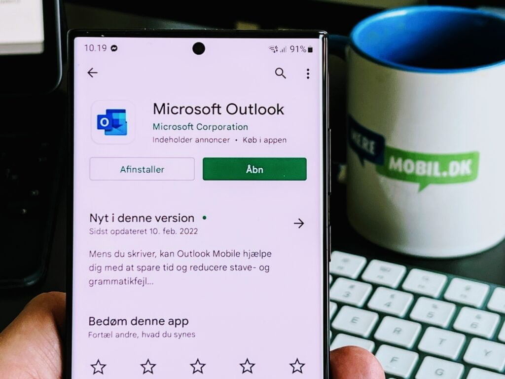 Outlook-app Android