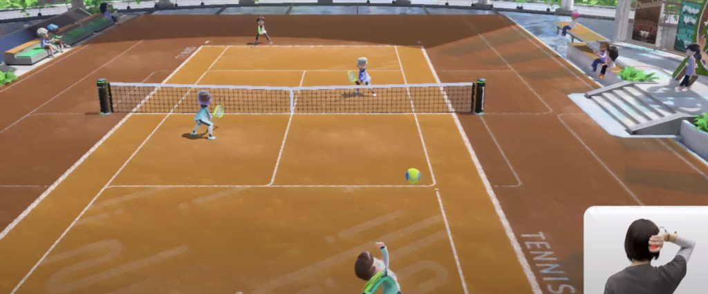 Nintendo er klar med Switch Sports den 29. April (Screenshot fra trailer video)