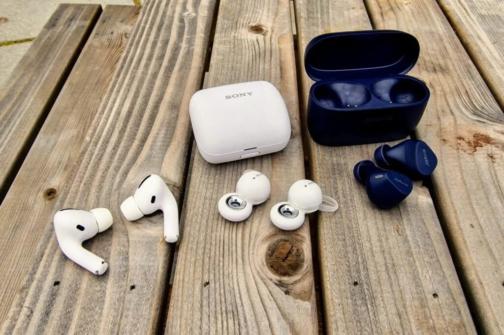 Sony Linkbuds, Jabra Elite 4, Apple AirPods Pro