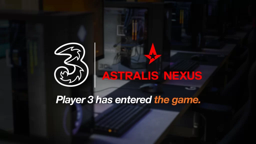 Astralis Nexus og teleselskabet 3 har indgået et samarbejde (Foto: 3)