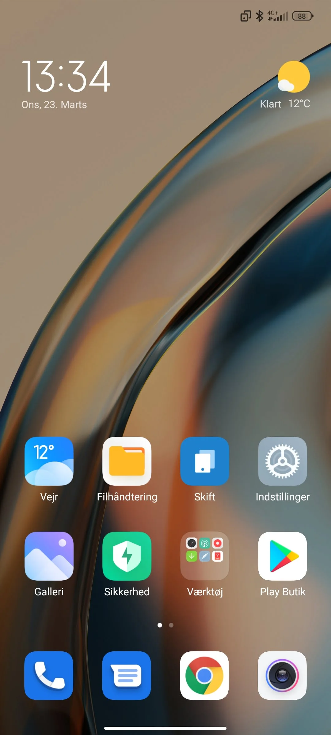 Skærmbillede: Xiaomi Redme Note 11 Pro