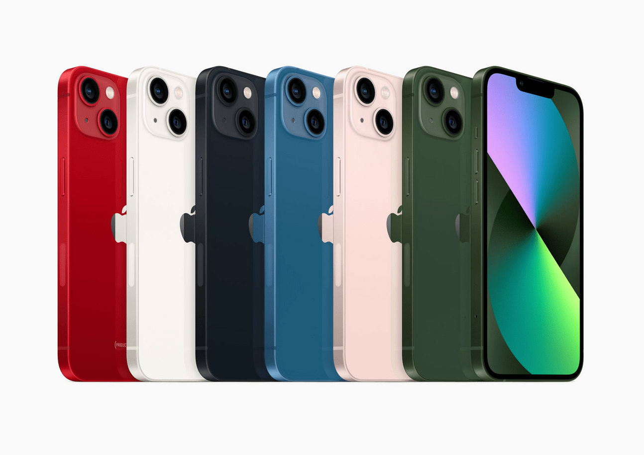Apple er klar med iPhone 13 i en ny grøn farvevariant (Foto: Apple)