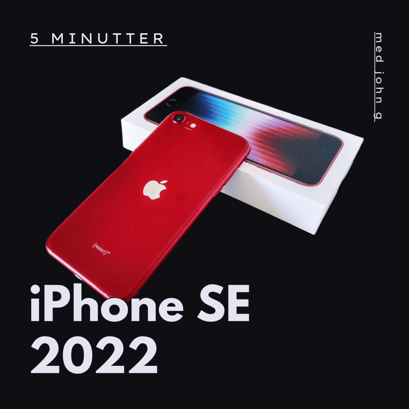 Min mening om iPhone SE 2022 - podcast episode cover