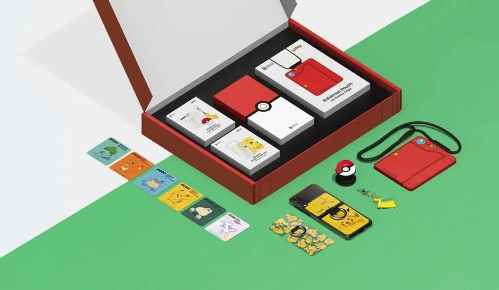 Samsung Galaxy Z Flip3 er lanceret i en særlig Pokémon Edition i Sydkorea (Kilde: Nintendo og Samsung)