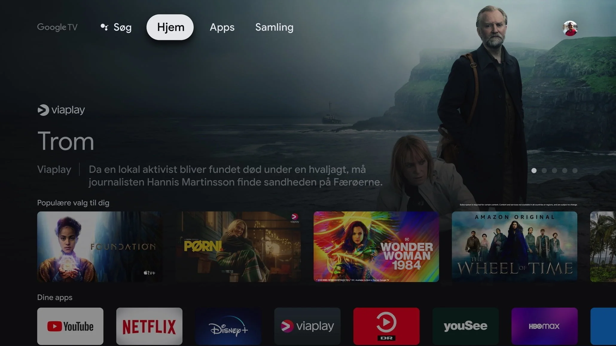 Google TV platform