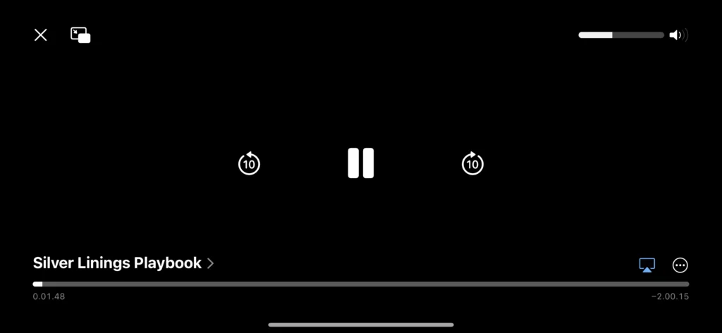 Ny UI til videoafspilning (Foto: MereMobil.dk)