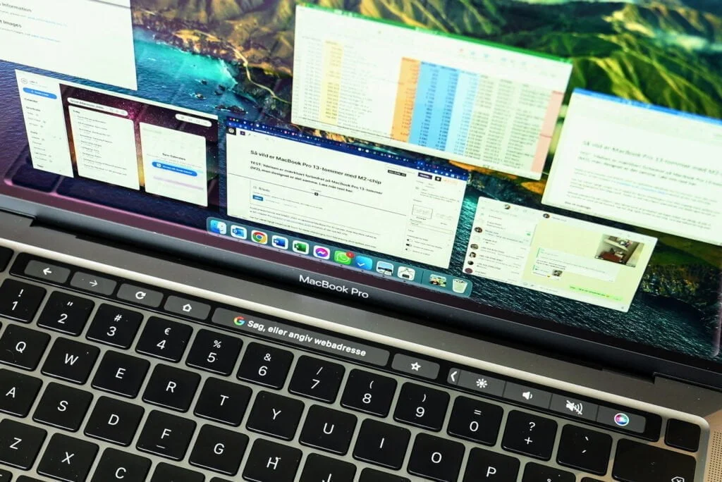 TouchBar Macbook Pro M2, 2022