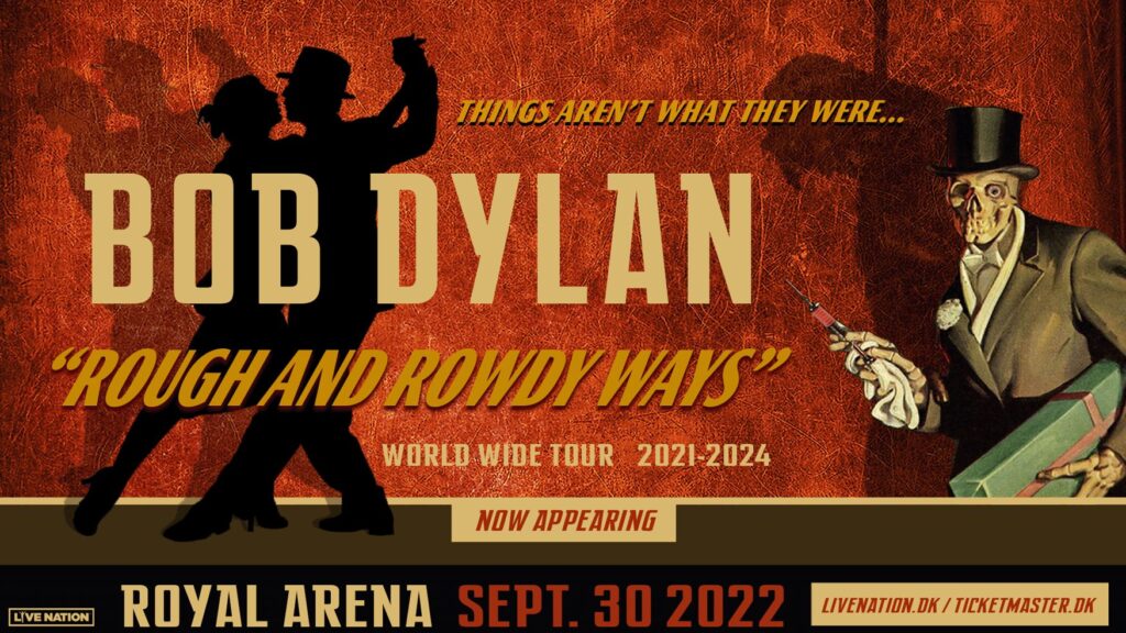 Bob Dylan koncertplakat