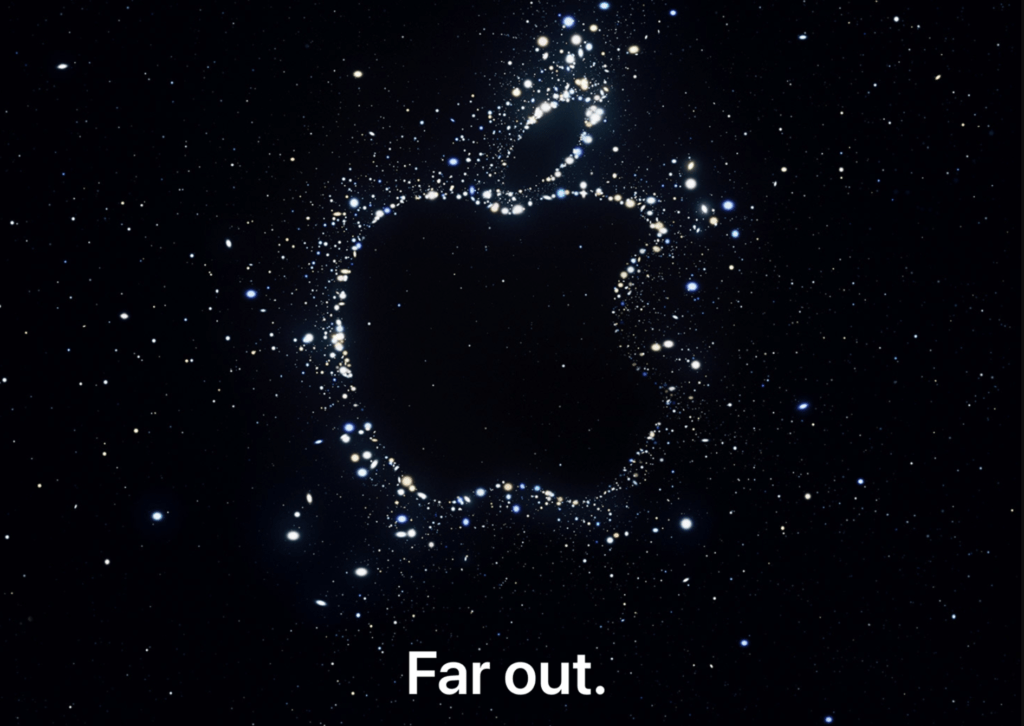 Apple Event Far Out september 2022
