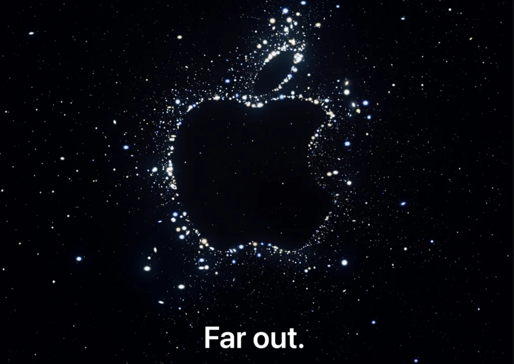 Apple Event Far Out september 2022