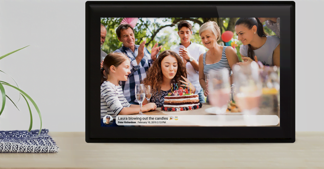 Send billeder og videoer til Frameo fotorammer MereMobil.dk