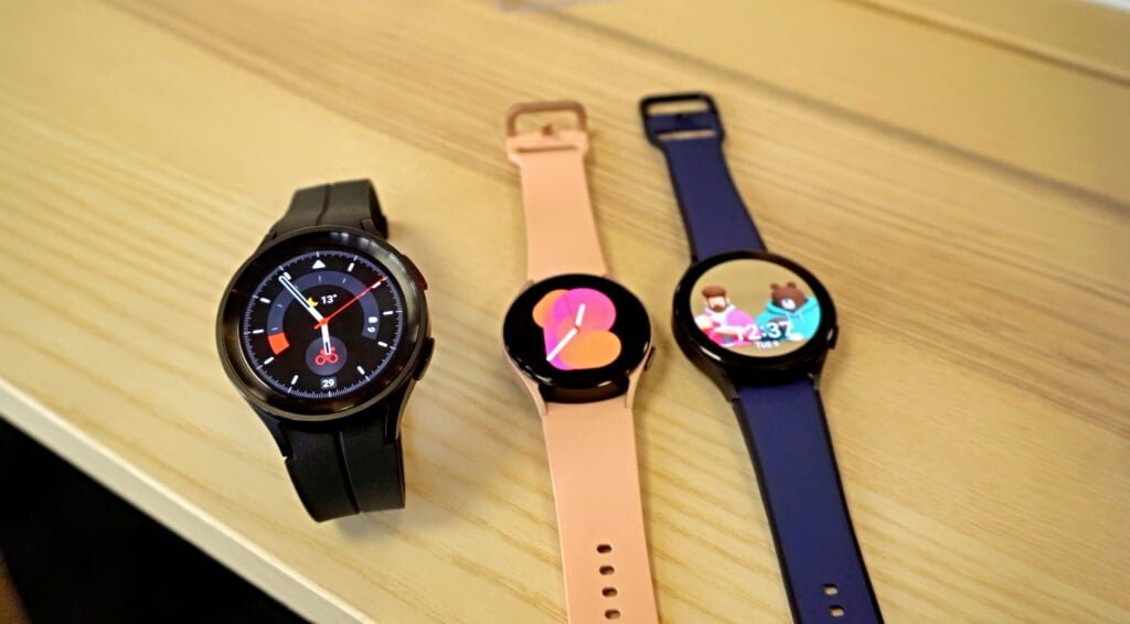 Samsung Galaxy Watch5 og Watch5 Pro