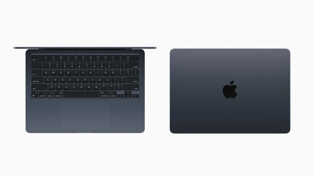 MacBook Air, M2, midnat