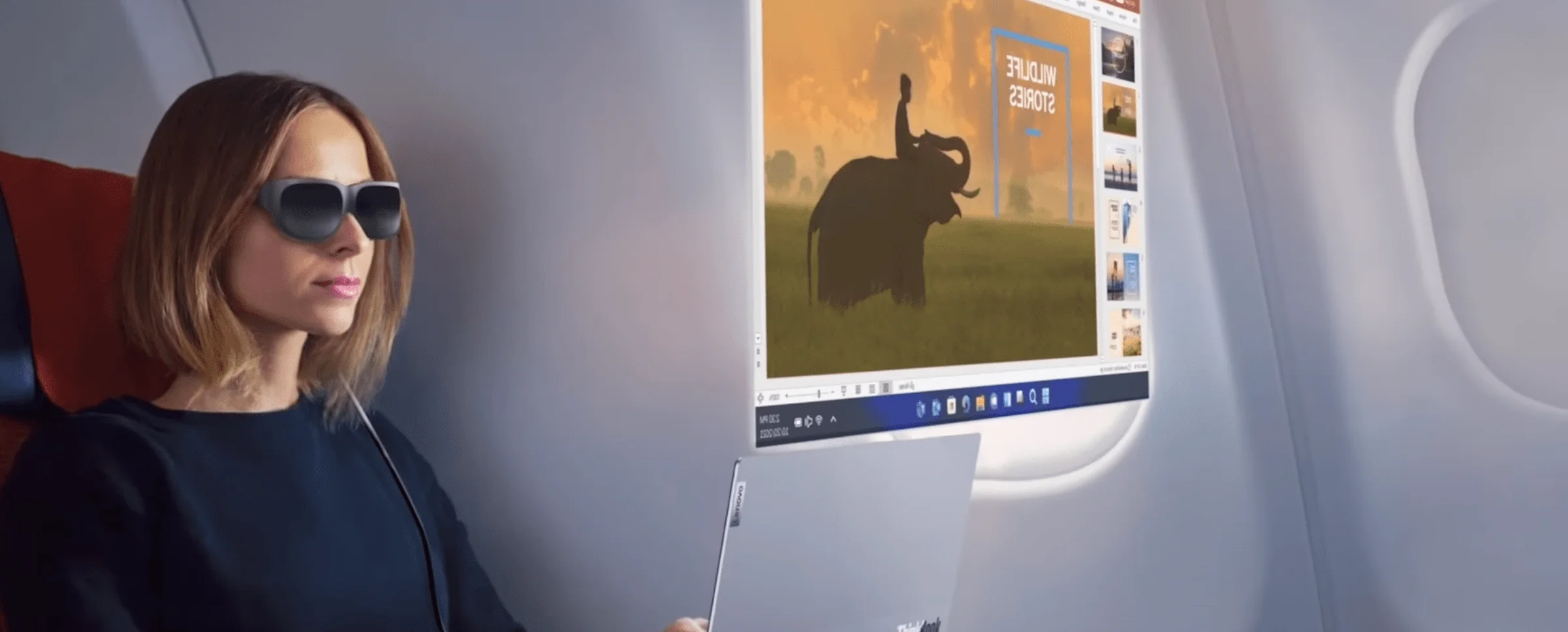 Lenovo Glasses T1 (Foto: Screenshot fra Lenovo film)