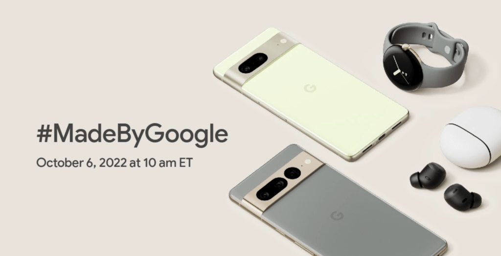 Google har inviteret til event, hvor de vil præsenterer blandt andet de nye Pixel-telefoner og Google Pixel Watch (Foto: Google)