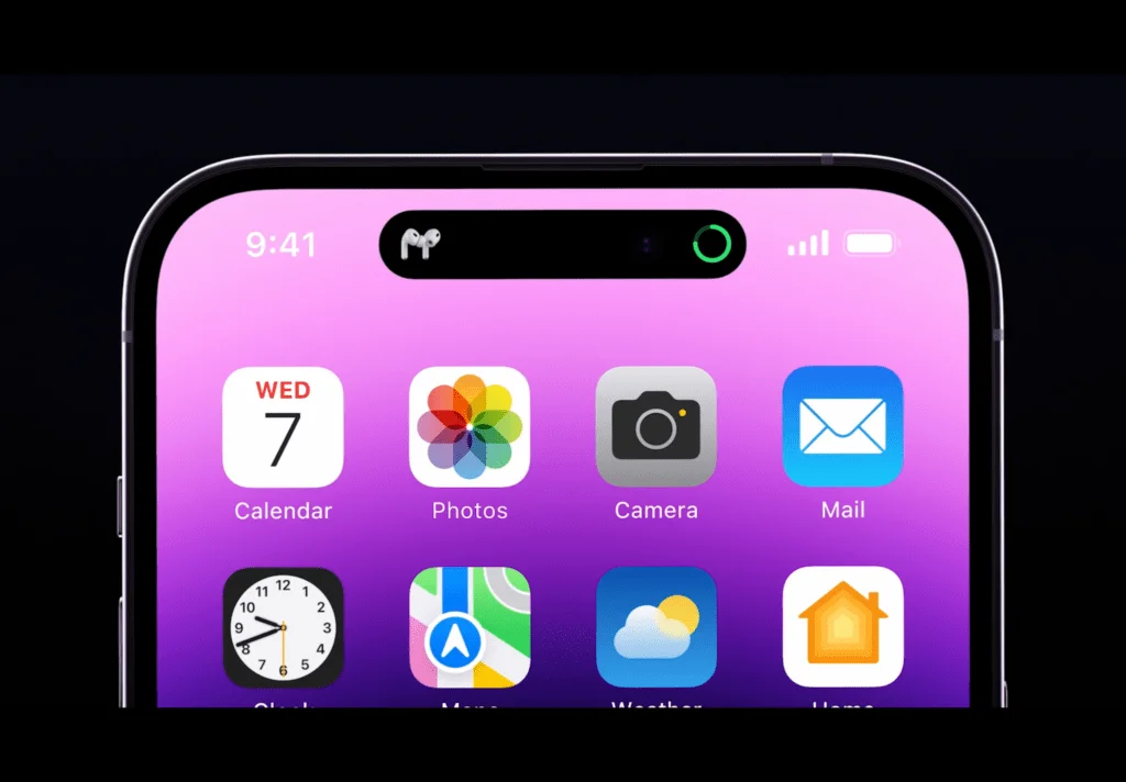 iPhone 14 Pro Max Dynamic Island