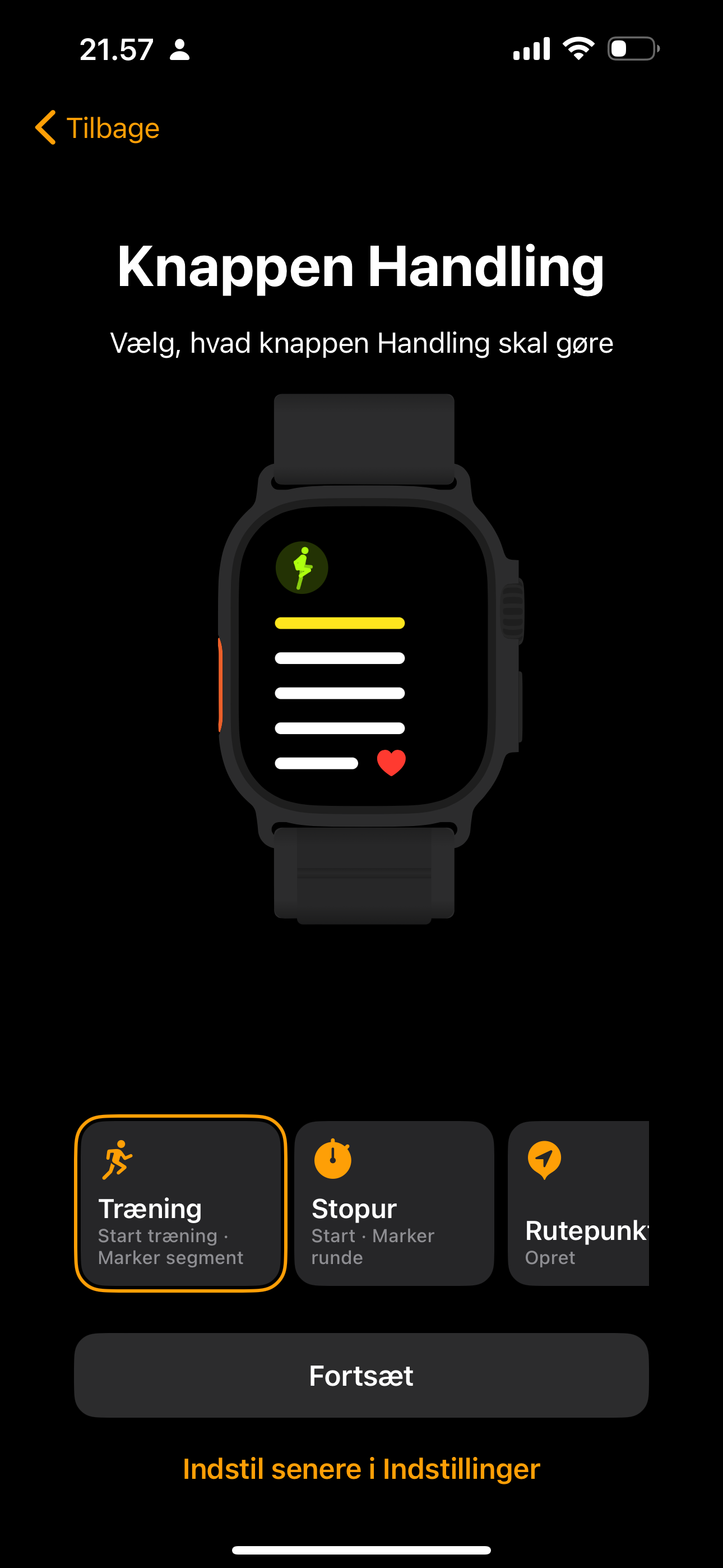 Apple Watch Ultra Screenshot
