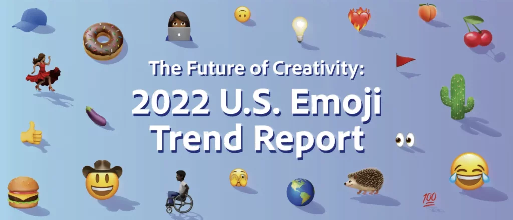 Adobe er klar med en rapport, som viser de mest populære emojis i 2022 (Kilde: Adobe)