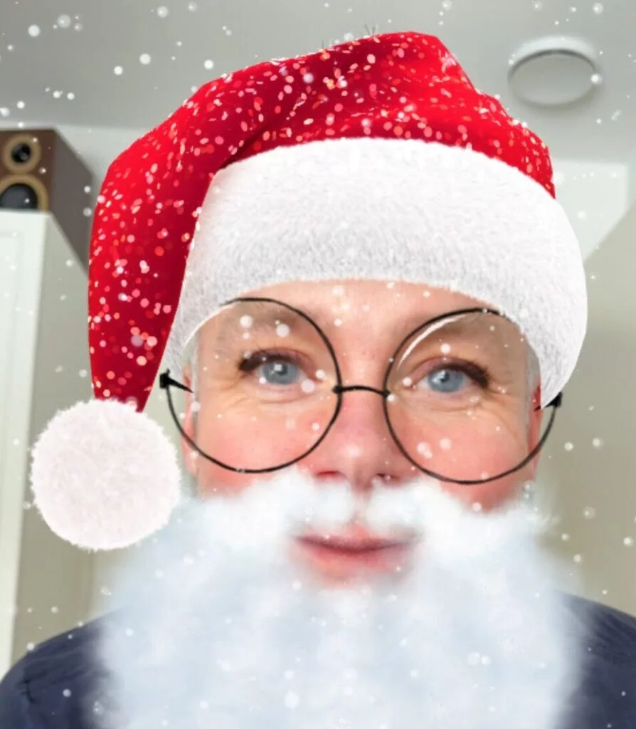 Snapchat har gjort John G. til julemand i 2022 (Foto: Snapchat/MereMobil.dk)