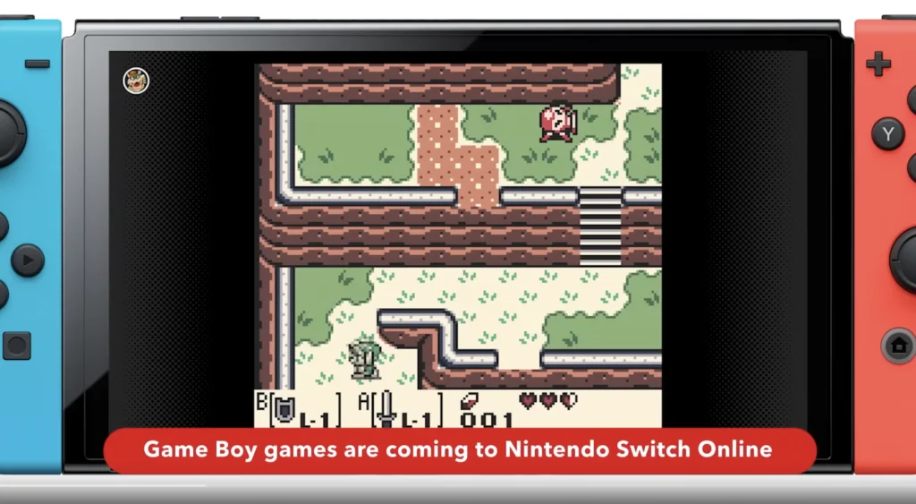 Gamle Game Boy spil finder vej til Nintendo Switch (Screenshot YouTube)