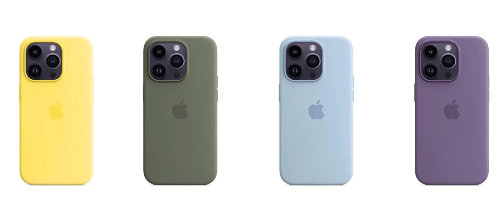 Apple er klar med nye silicone covers til iPhones (Foto: Apple)