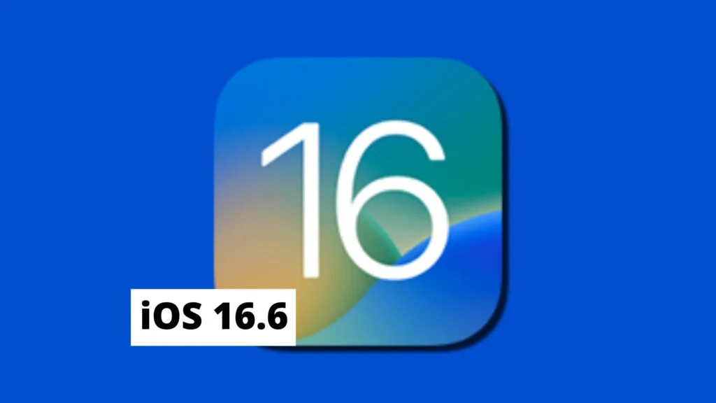 IOS 16.6 iPhone