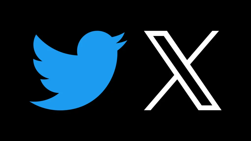Twitter X logo