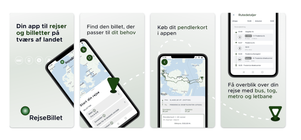 RejseBillet-appen er klar til download både i Apples App Store og Google Play (Kilde: Screenshot Google Play)