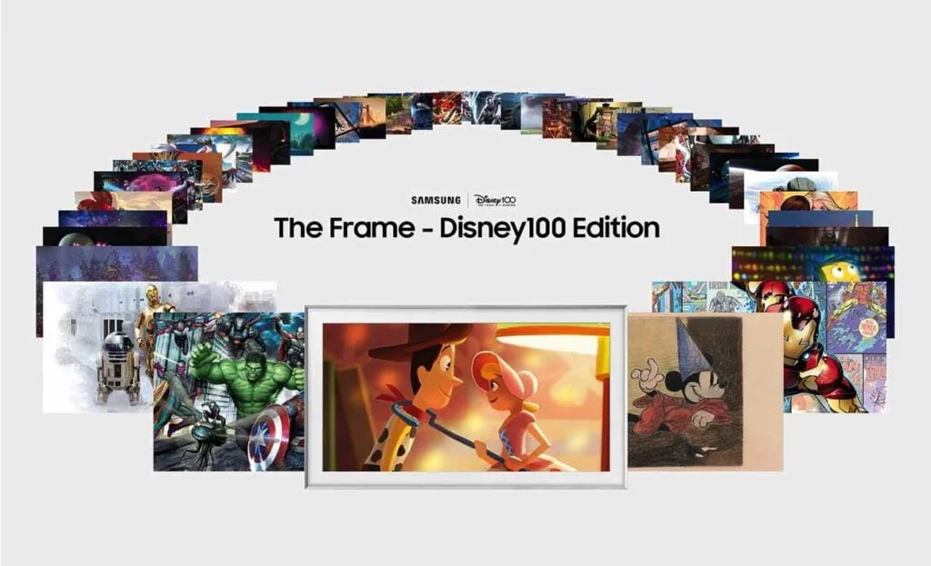 Samsung er klar med en særlig Disney-version af The Frame (Foto: Samsung)