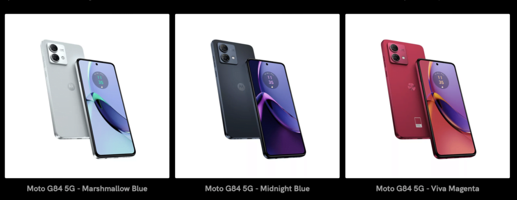 Moto G84 5G (Kilde: Android Authority)