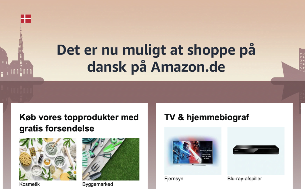 Amazon på dansk