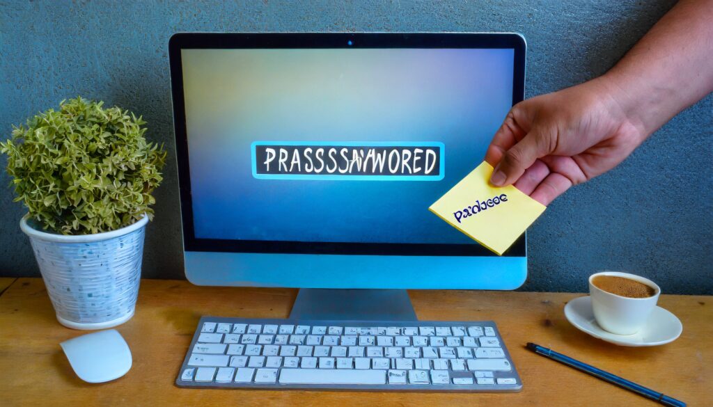 Computer password kodeord