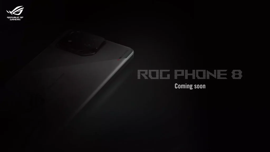 Asus teaser for ROG Phone 8 (Kilde: Asus/X)