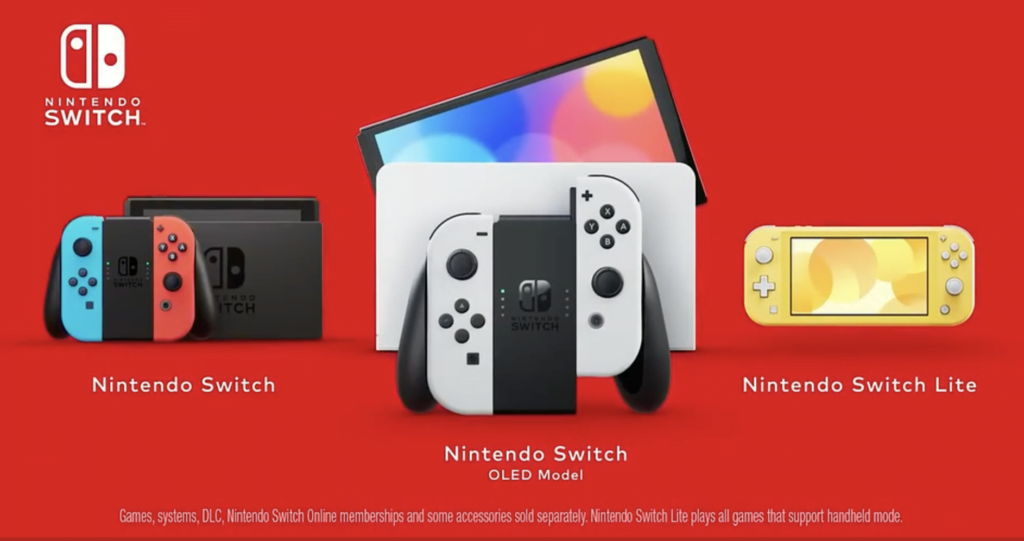 Nintendo Switch konsoller (Foto: Nintendo)