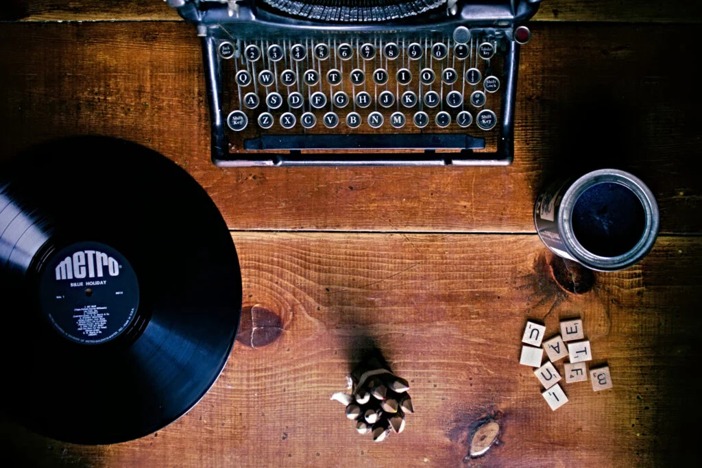 Skrivemaskine Vinylplade