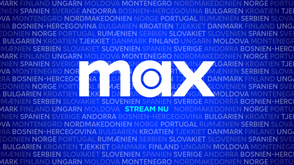 Max streaming Danmark logo