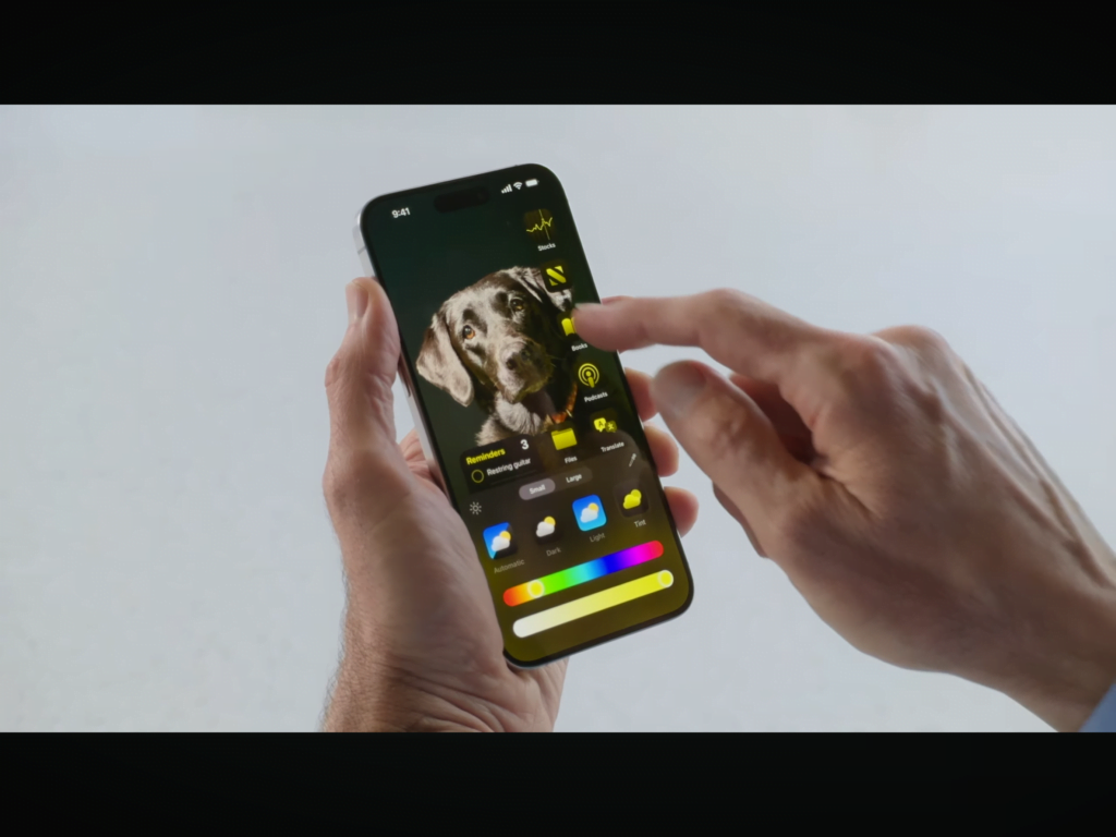 iOS 18 screenshot