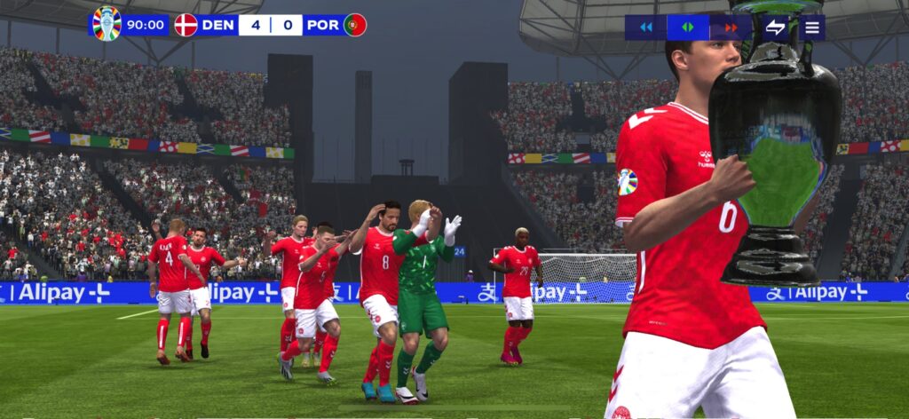 EA Sports FC Mobile gør det muligt for dig, at spille Euro 2024 (Kilde: MereMobil.dk)