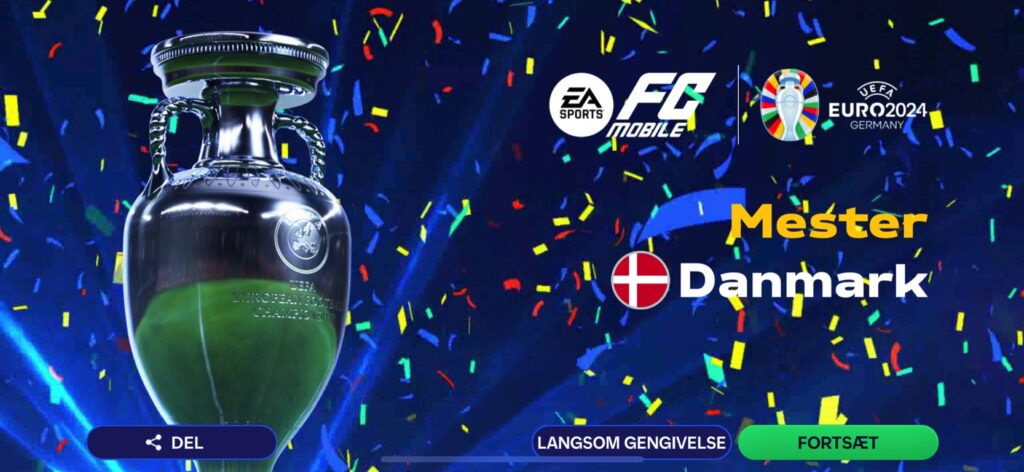 EA Sports FC Mobile gør det muligt for dig, at spille Euro 2024 (Kilde: MereMobil.dk)