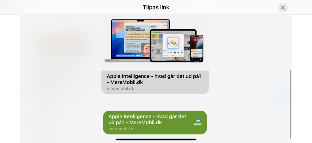 iOS 18 Beskeder (Foto: MereMobil.dk)