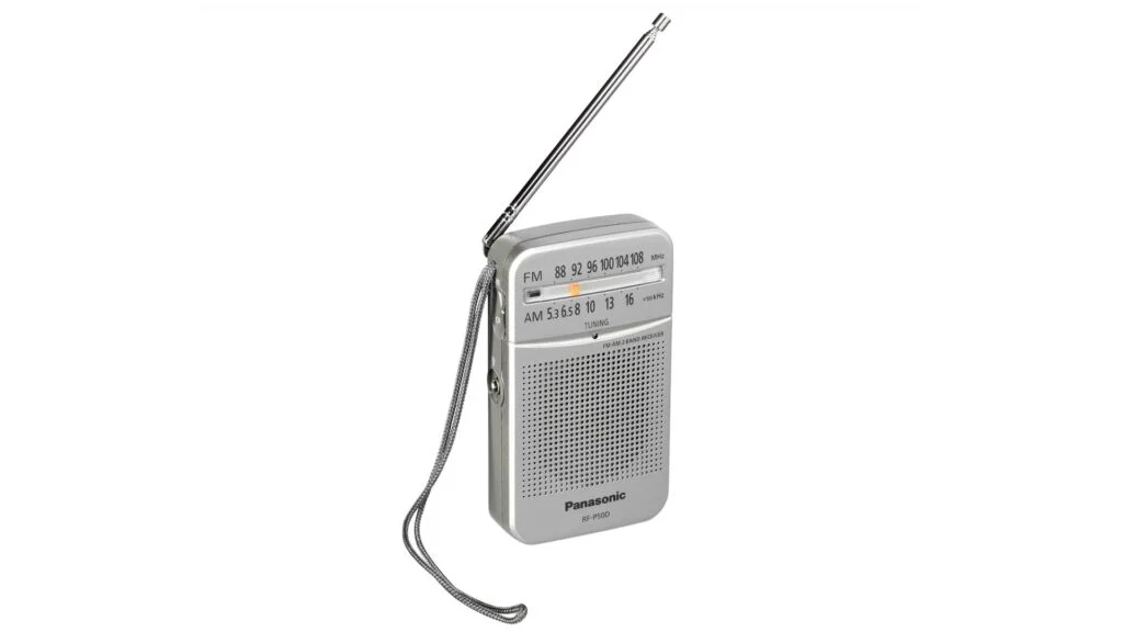 FM-radio, Panasonic, RF-P50DEG-S