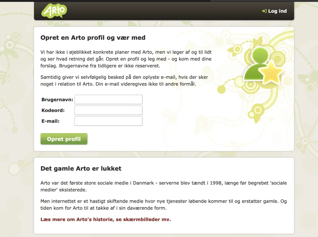 Arto.dk er tilbage efter mange år væk (Kilde: Arto.dk)