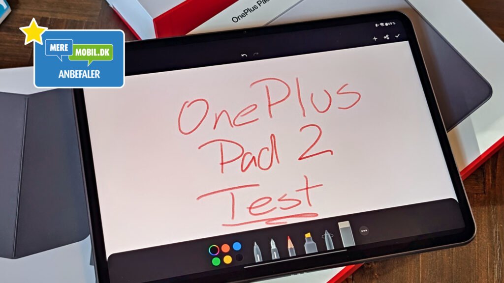 OnePlus Pad 2 anbefaler