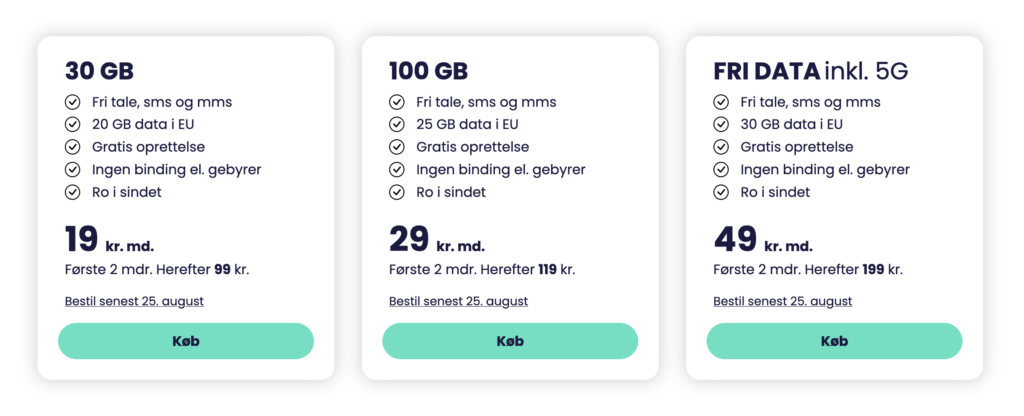 Eesy klar med kampagne på deres mobilabonnementer frem til og med den 25. august 2024 (Kilde: Eesy)