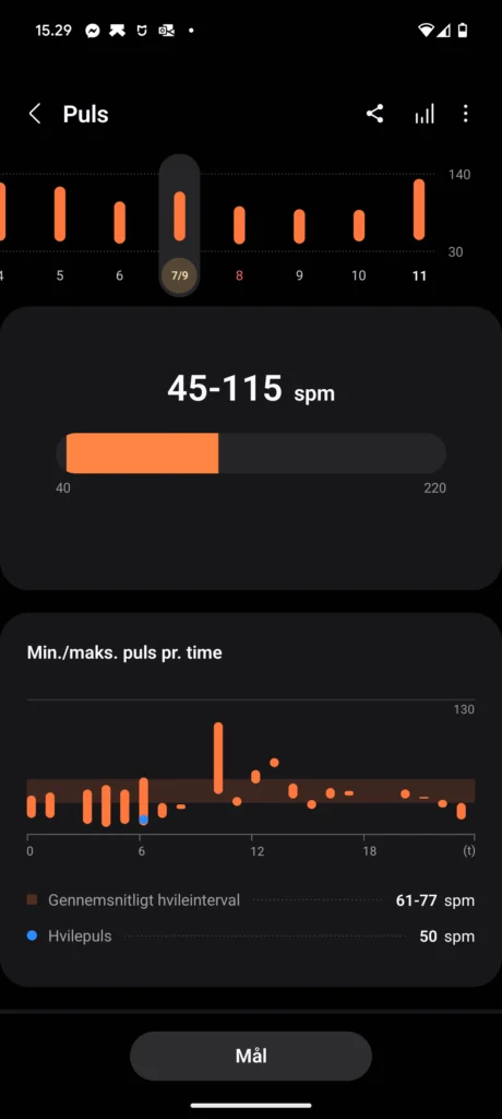 Samsung Galaxy Ring, Samsung Health