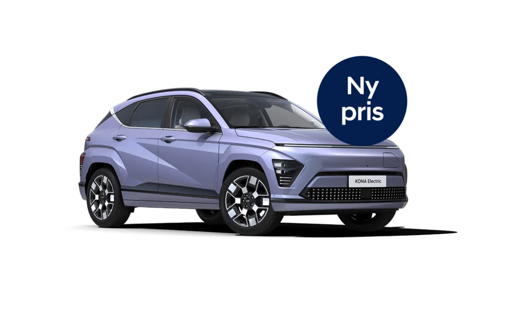 Hyundai har sat prisen ned på flere udstyrsmodeller af Hyundai Kona Electric (Foto: Hyundai)