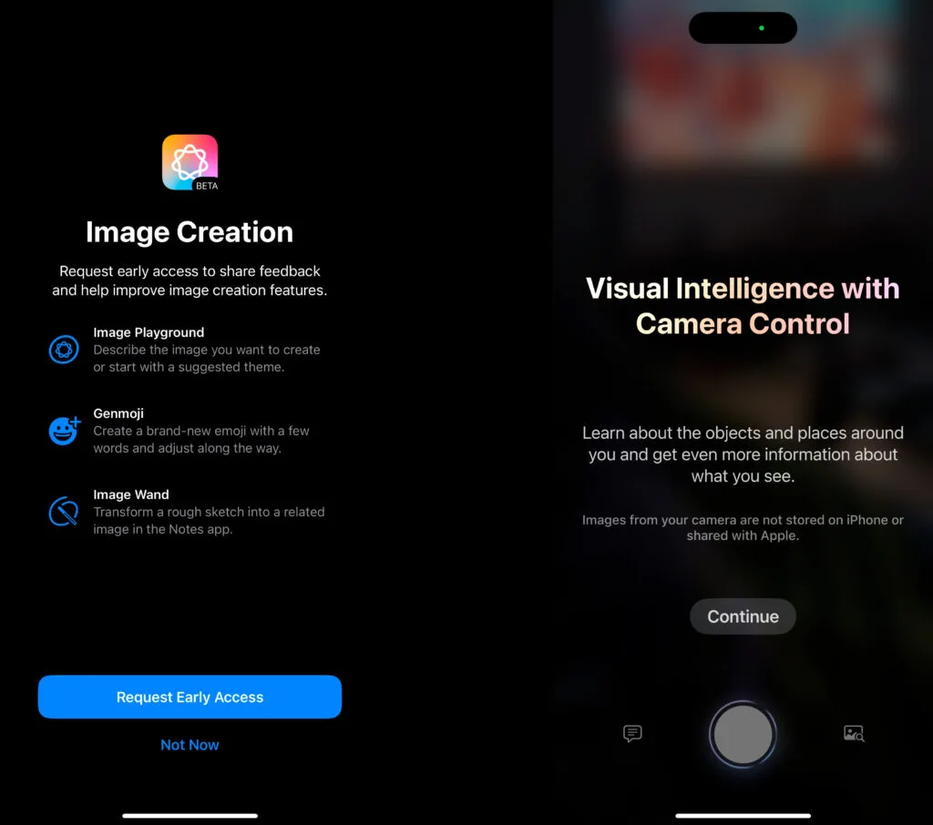 iOS 18.2, Apple Intelligence (Skærmbillede: MereMobil.dk)